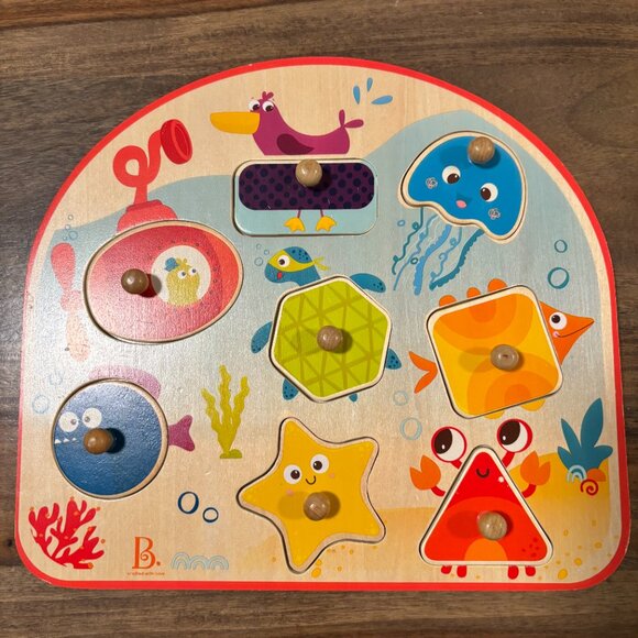 Lot of 4 Toddler Chunky Puzzle Toys - Picture 3 of 12